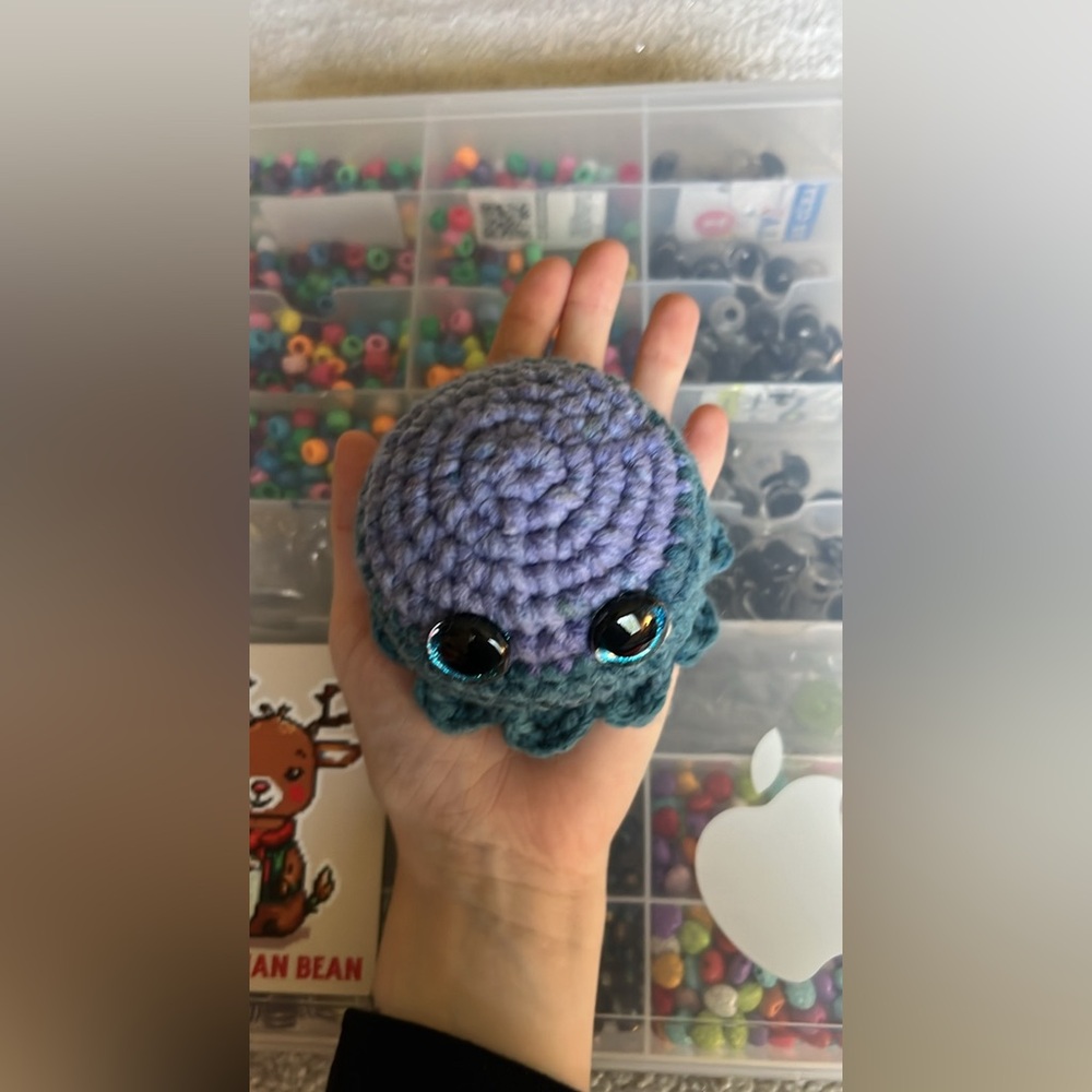 Crocheted Octopus 🐙 - Picture 3 of 8
